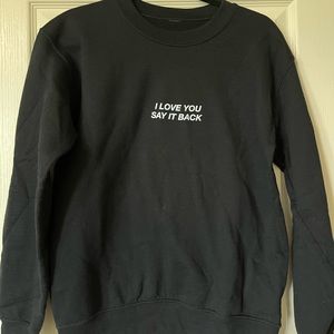 ILYSIB Crewneck - Lonley Ghost